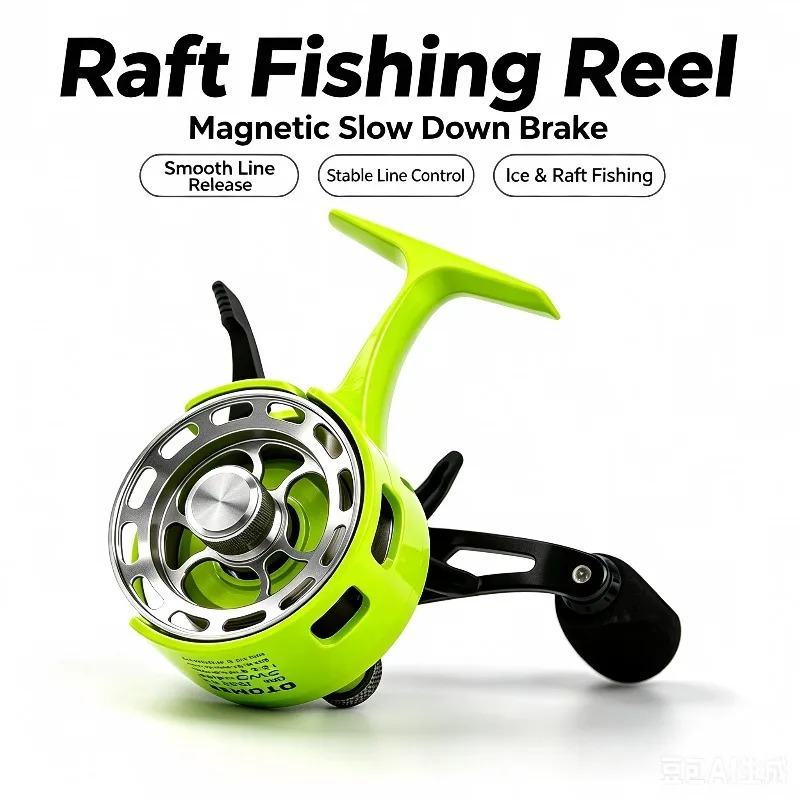 Nouvelle canne à pêche sur gla - Ice Fishing Reel avis et prix