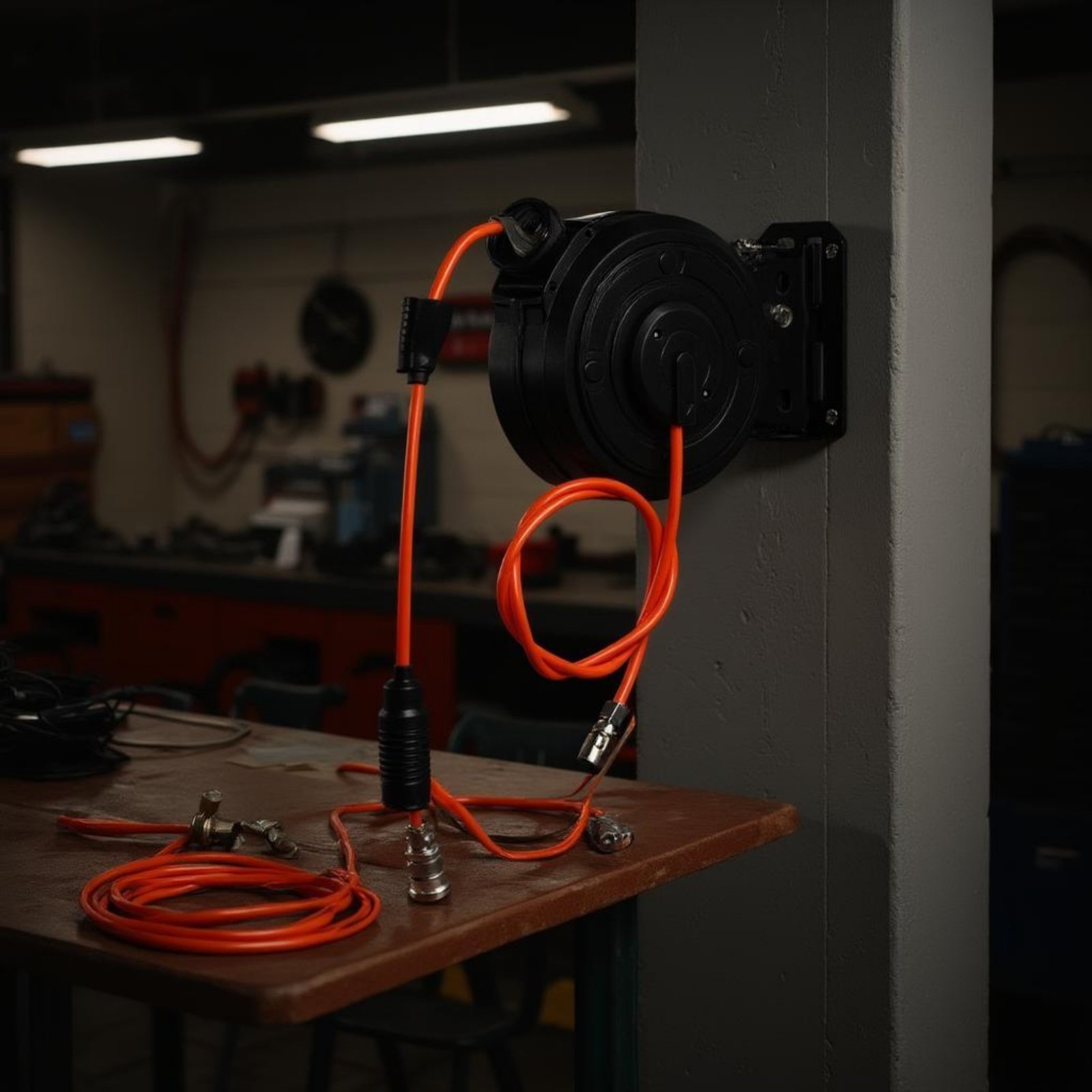 Enrouleur de tuyau d'air rétra - Electric Reel avis et prix