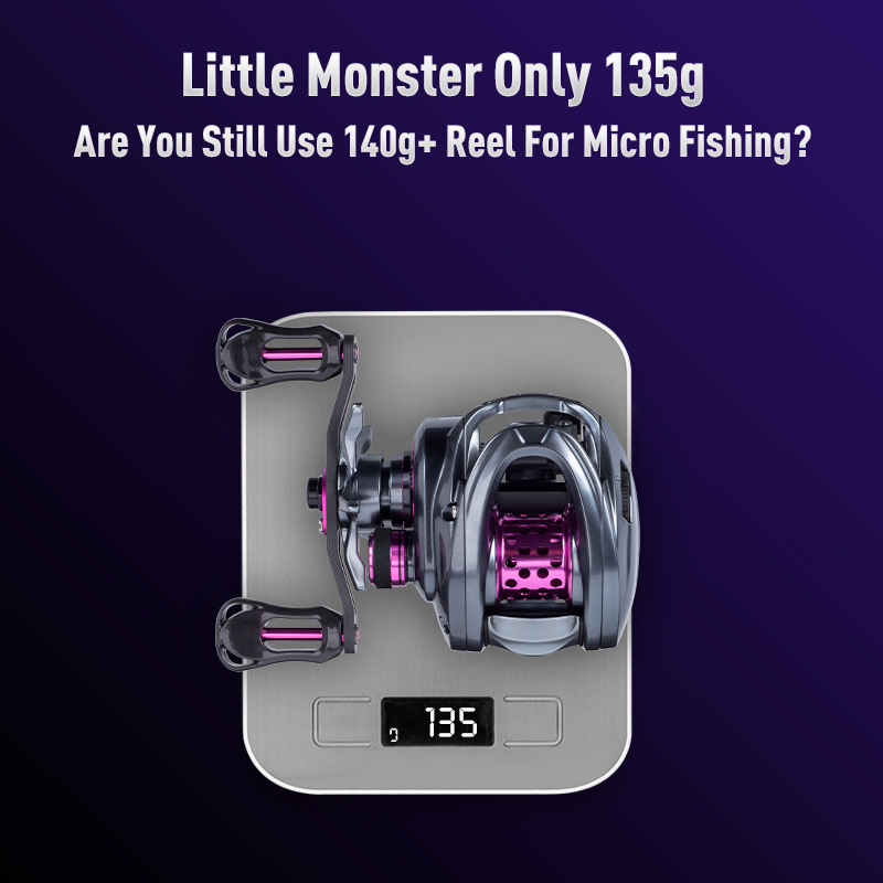 KINGDOM 135g Micro Monster Bai - Spincast Reel avis et prix